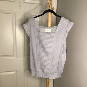 Pale lavender Lucky Brand top - NWT